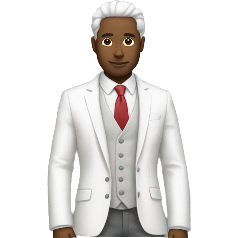 white suit no person emoji