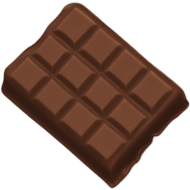 Chocolate bar emoji