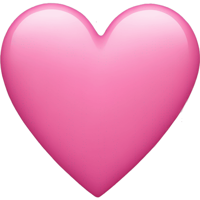 Pink heart emoji