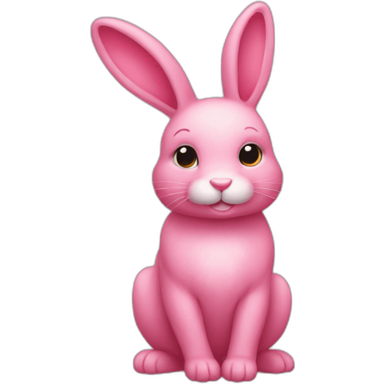 pink rabbit emoji