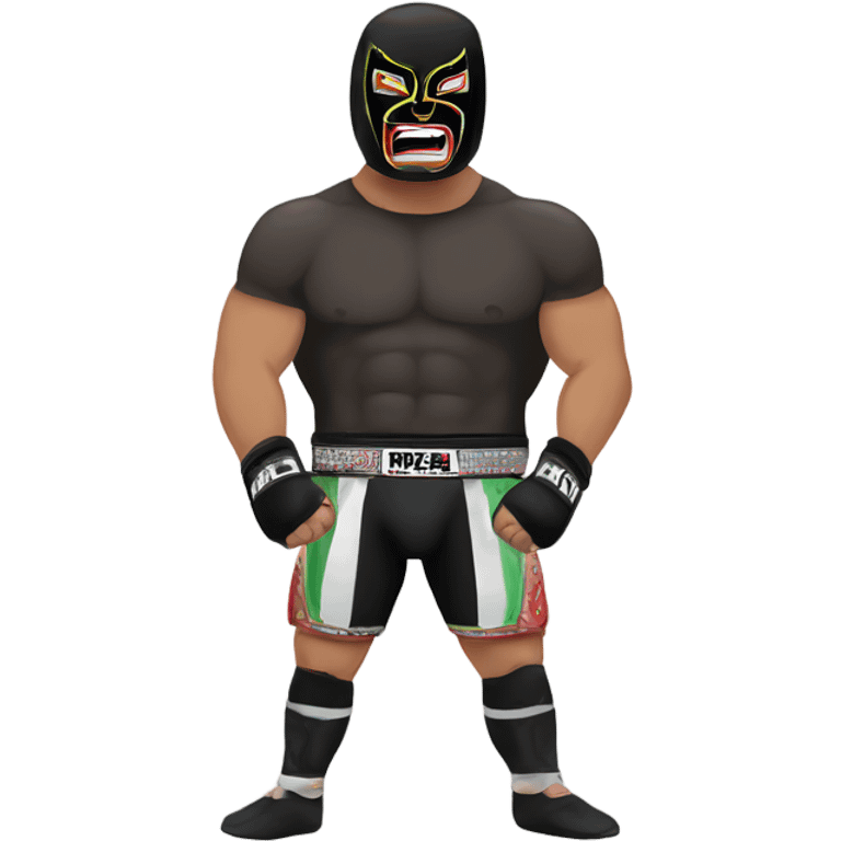 Luchador de mma emoji