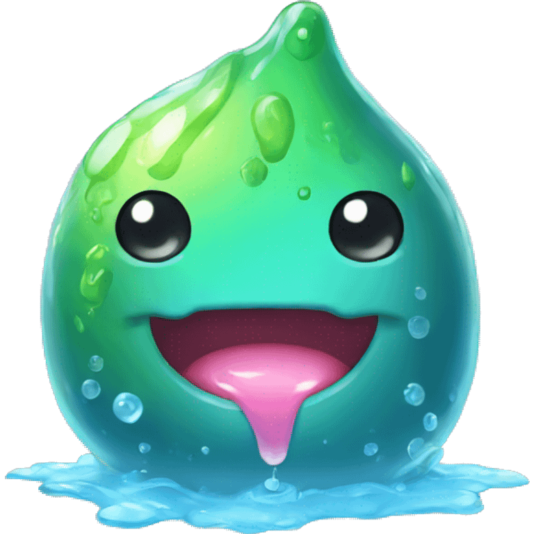 fantasy slime cute kawaii emoji