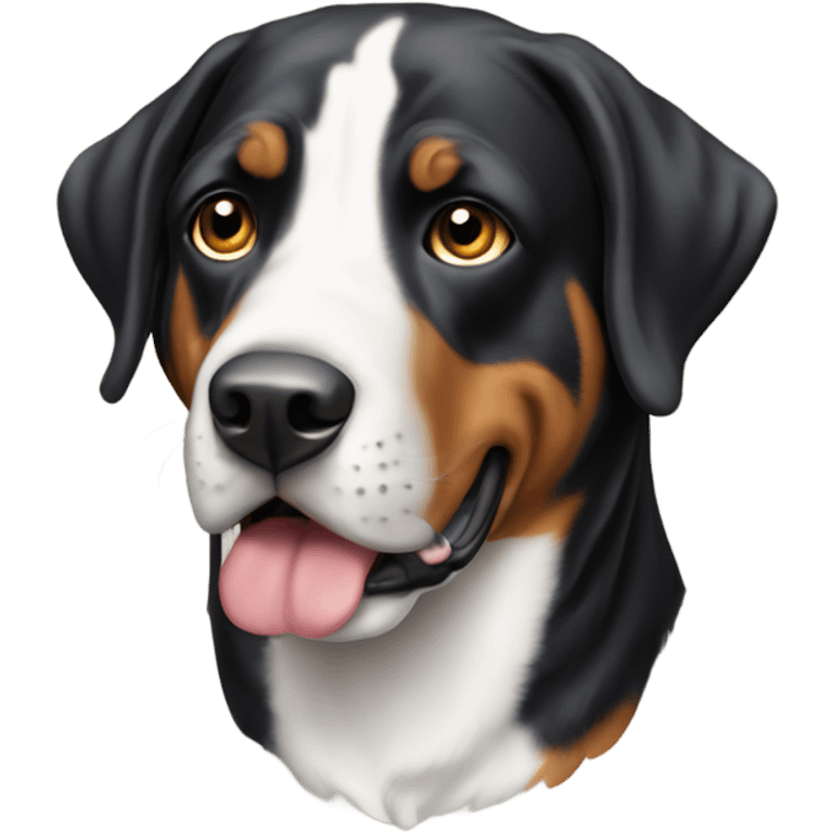 Greater Swiss mountain dog emoji