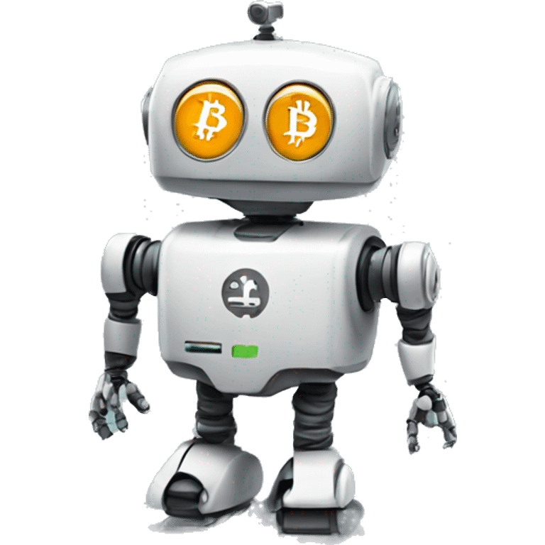 small bitcoin robot emoji