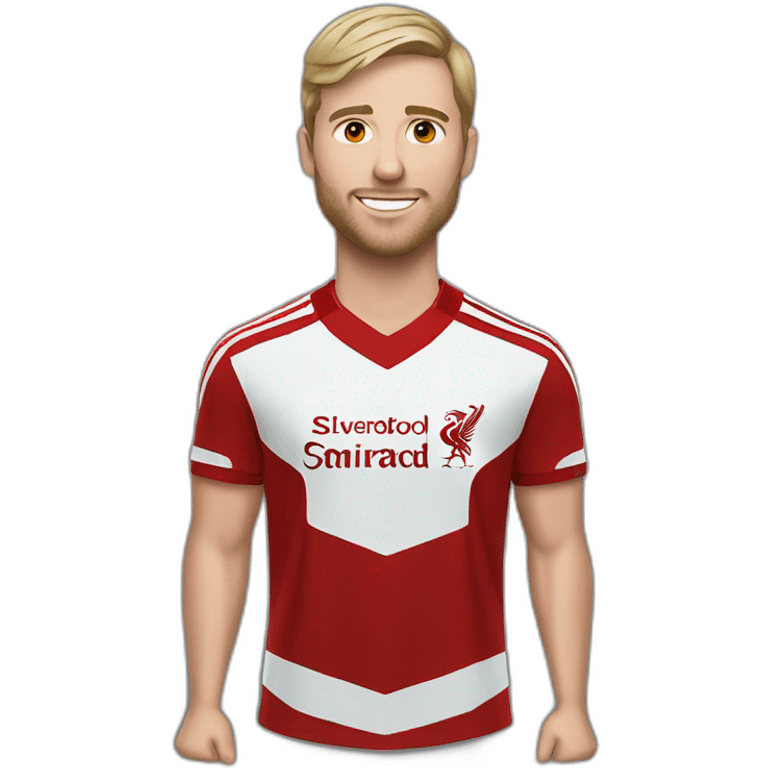 Liverpool footballplayer white man emoji