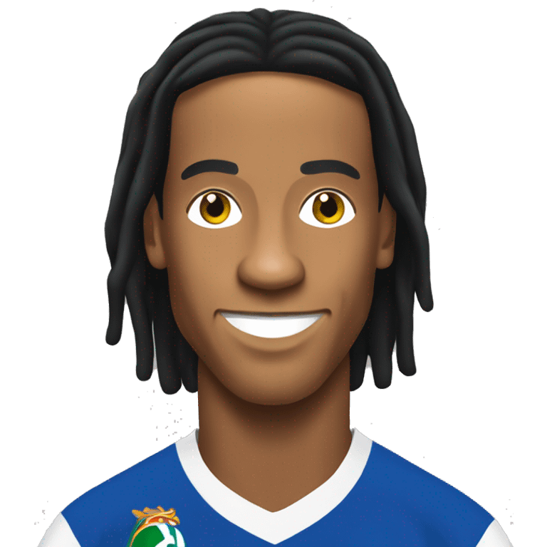 Ronaldinho Brazilian soccer player emoji