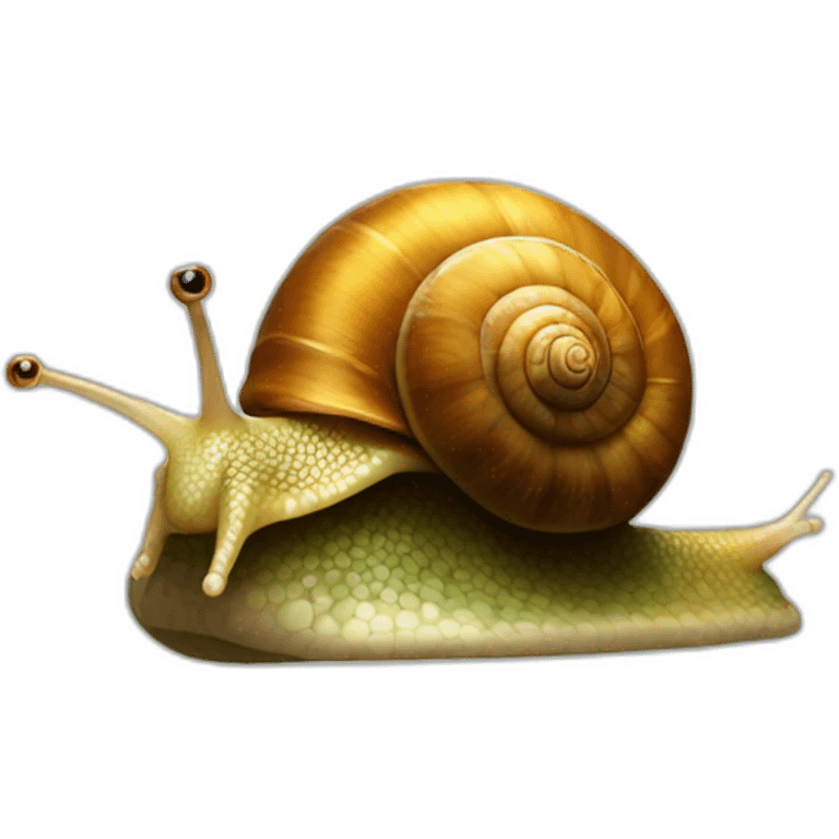 Invincible snail emoji