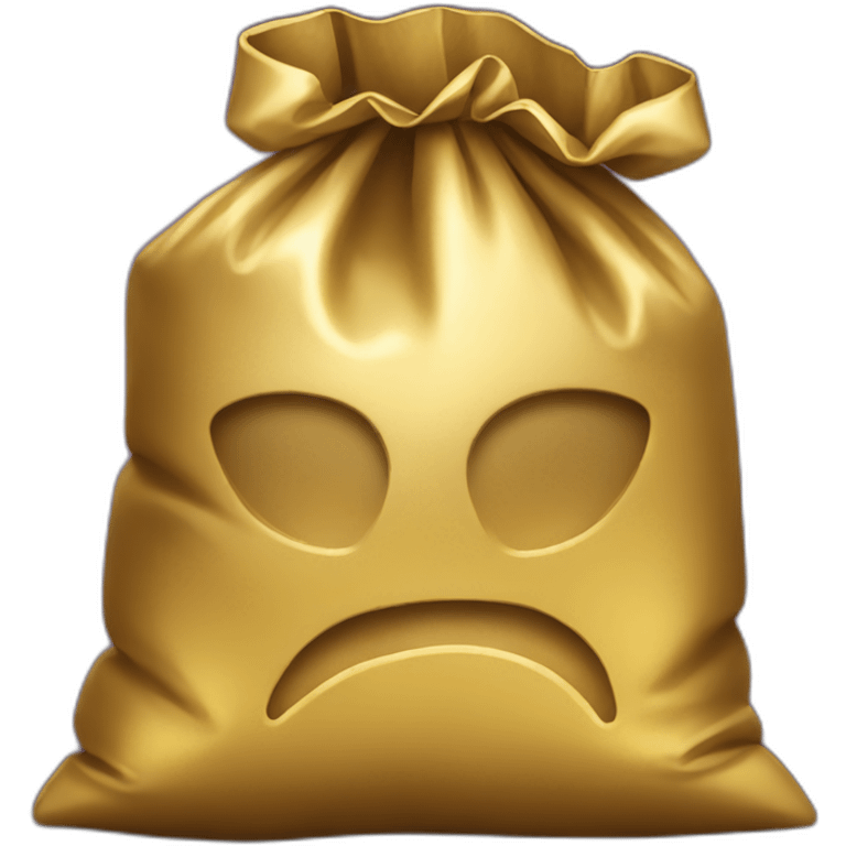 a bag of gold emoji