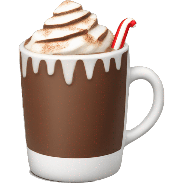 Christmas hot chocolate  emoji