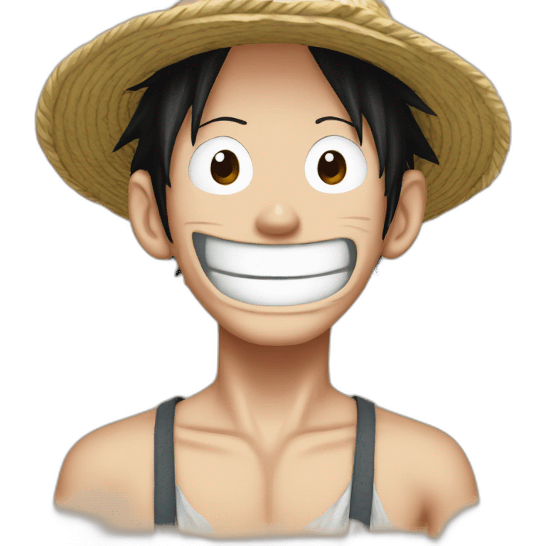 Luffy emoji