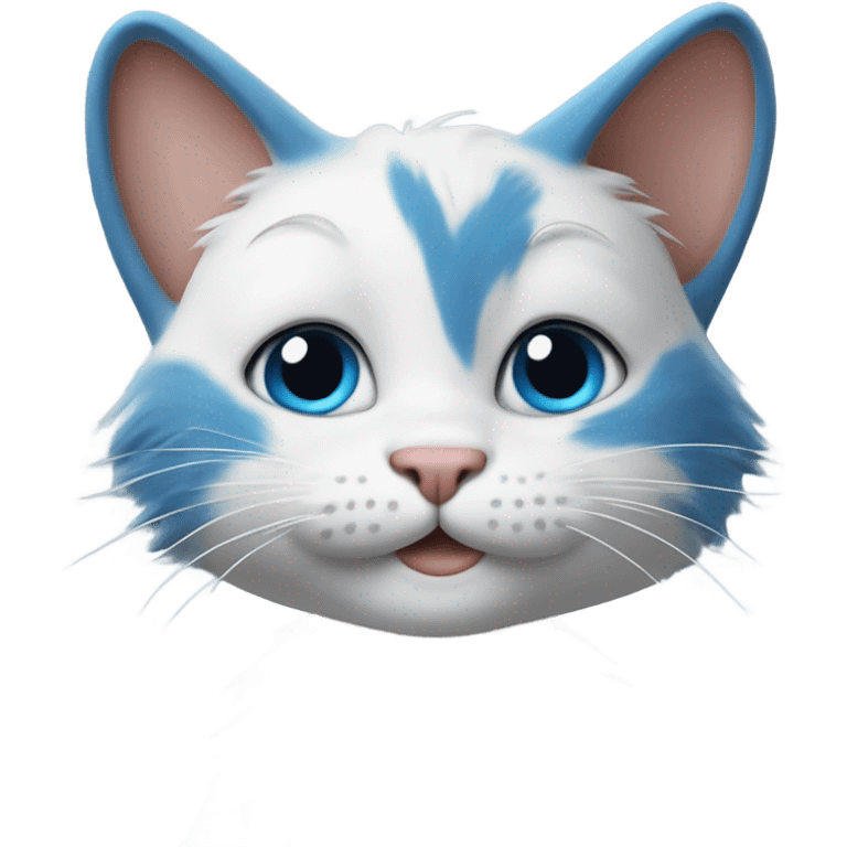 Smurf cat ￼ emoji