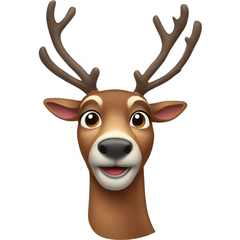 Reindeer emoji