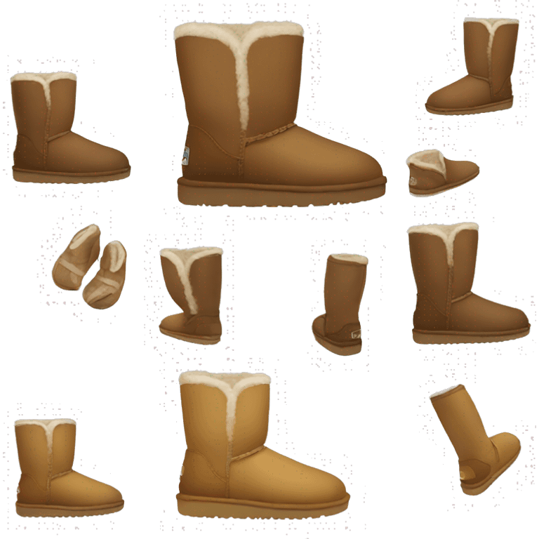 Uggs shoes emoji