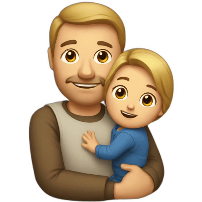 maman sur papa emoji