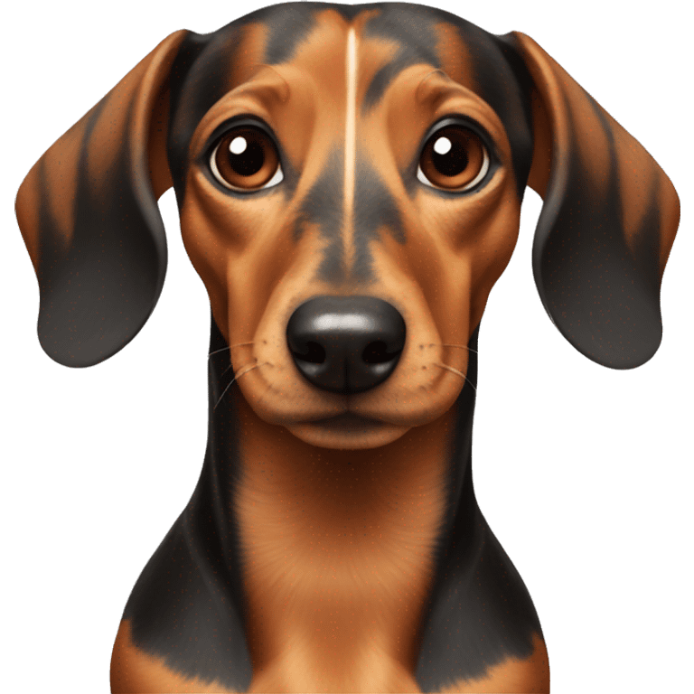 harlequin dachshund emoji