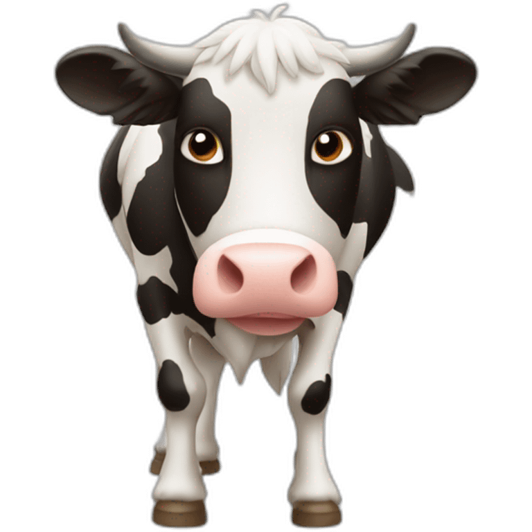 Vache avec des ailes  emoji