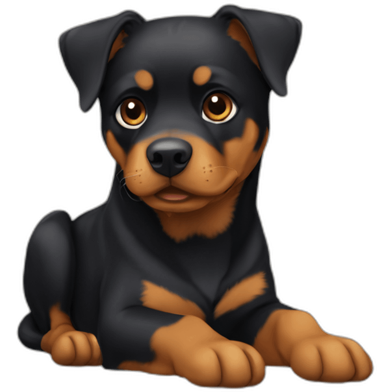 Rottweiler kelpie cross emoji