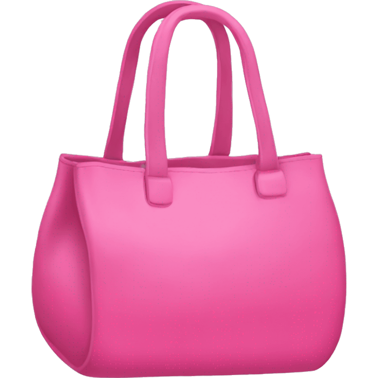 Pink bag emoji