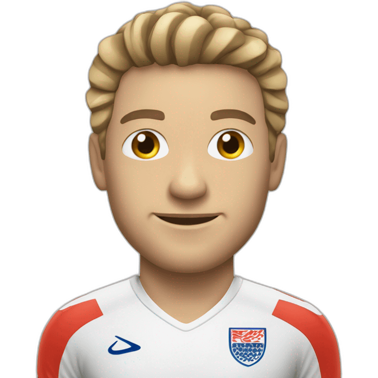 English soccer player goalkeeper emoji