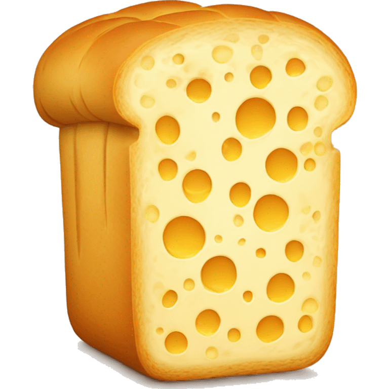 hot bread with cheese emoji