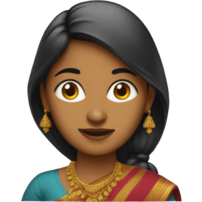 Indian lady emoji