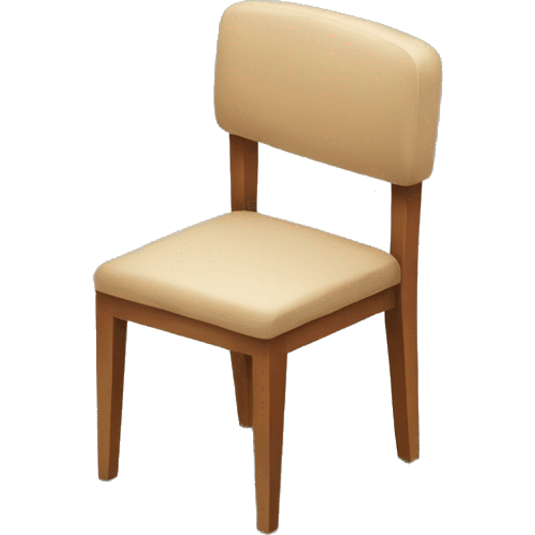 Top down chair emoji