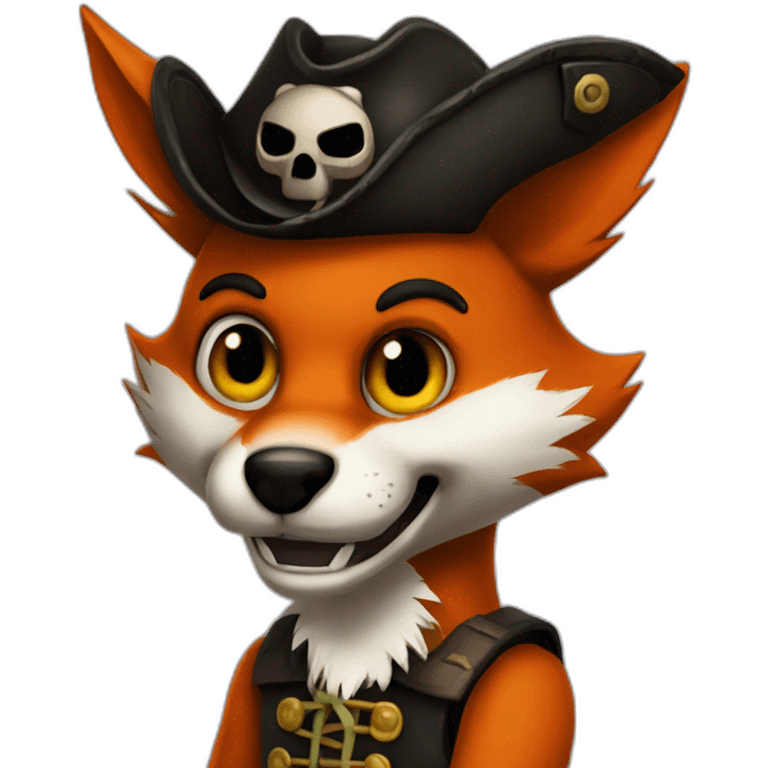 Fnaf fox pirate emoji