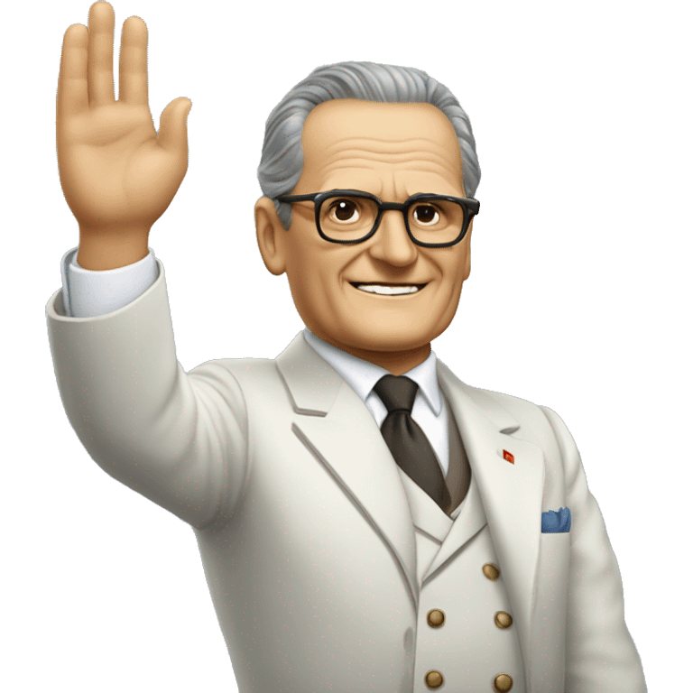 Josip Broz Tito waving emoji