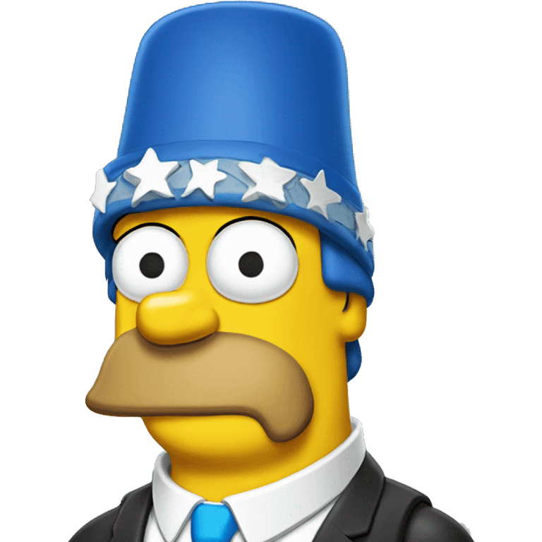 homer trump simpsons emoji