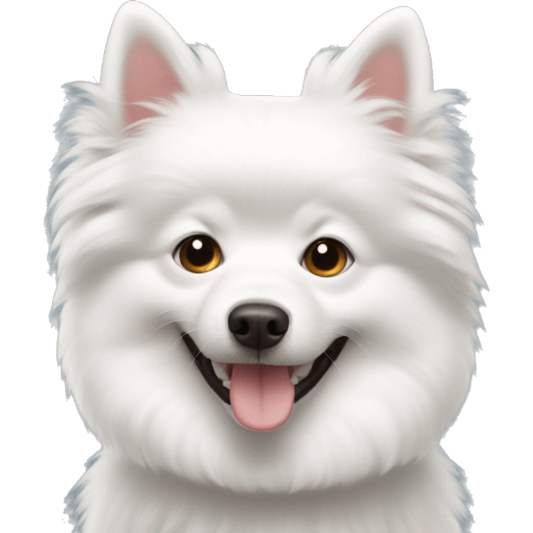 White Spitz emoji