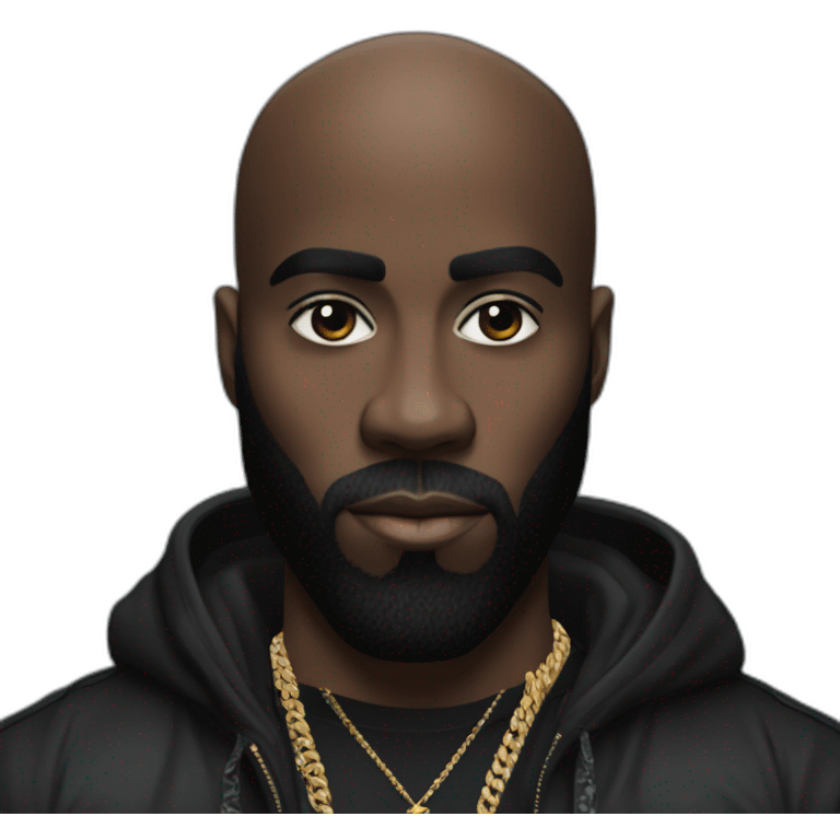 The French rapper Kaaris emoji