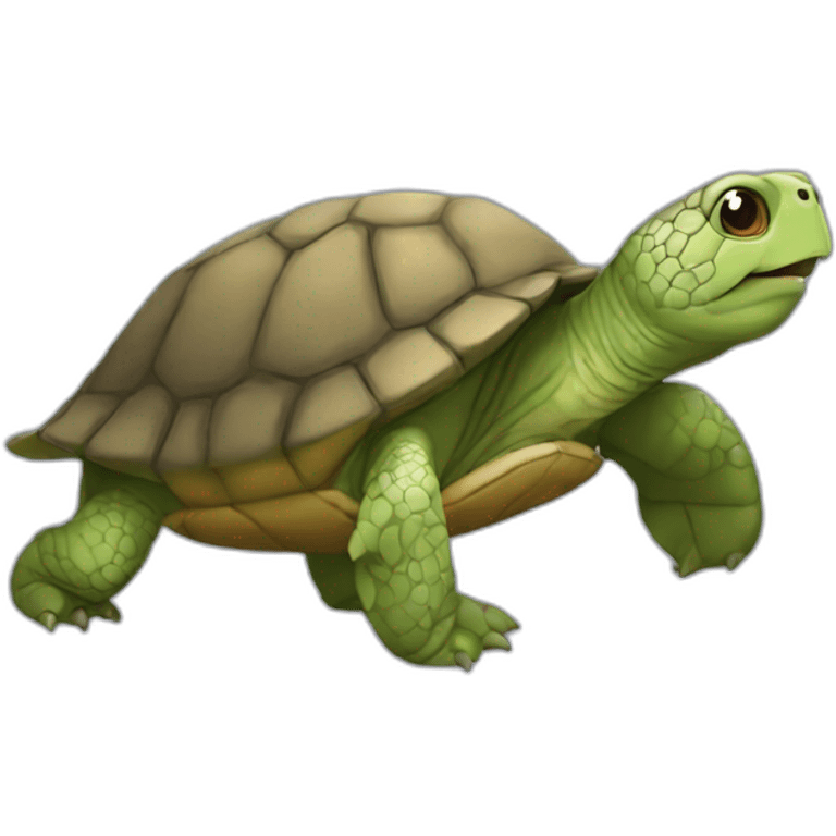 Tortue kawai emoji