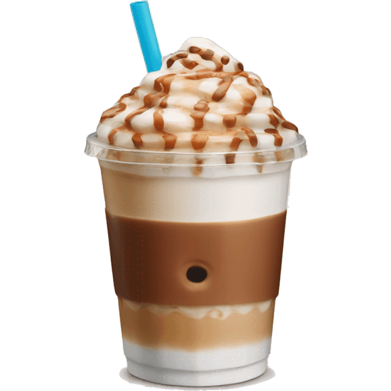 Dunkin’ Donuts iced coffee emoji