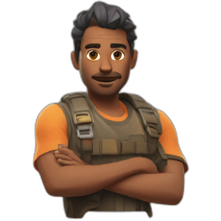 The Foundation Fortnite emoji