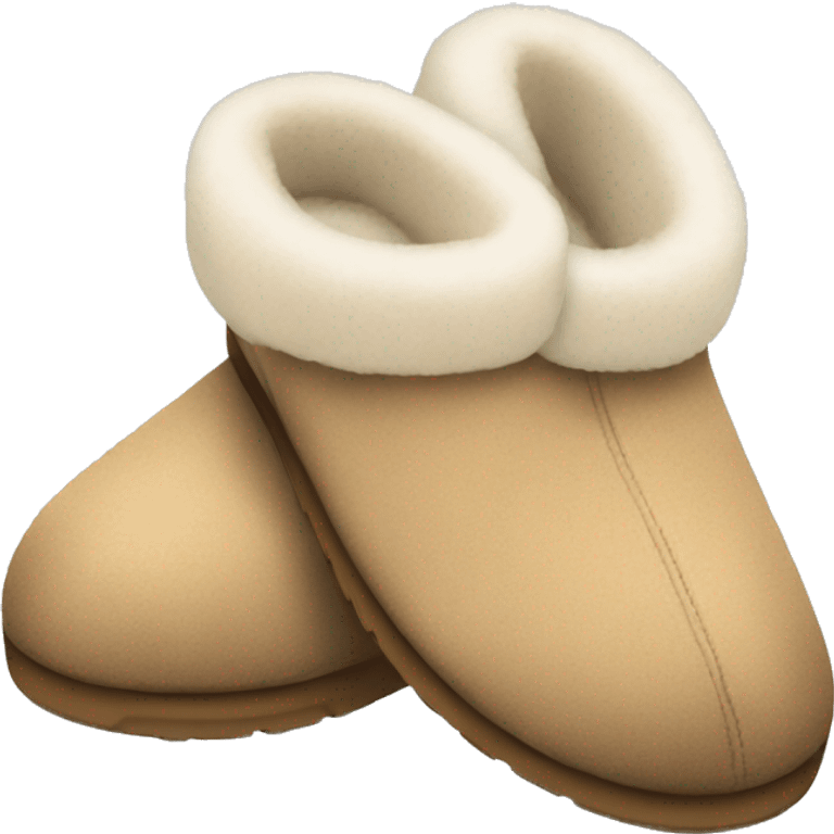 UGG slippers  emoji