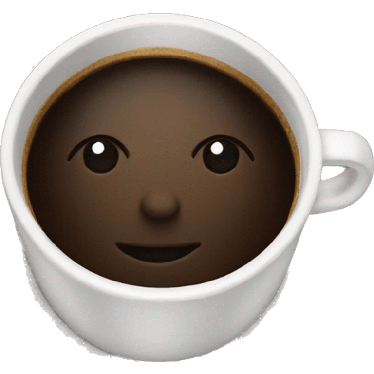 Black coffee  emoji