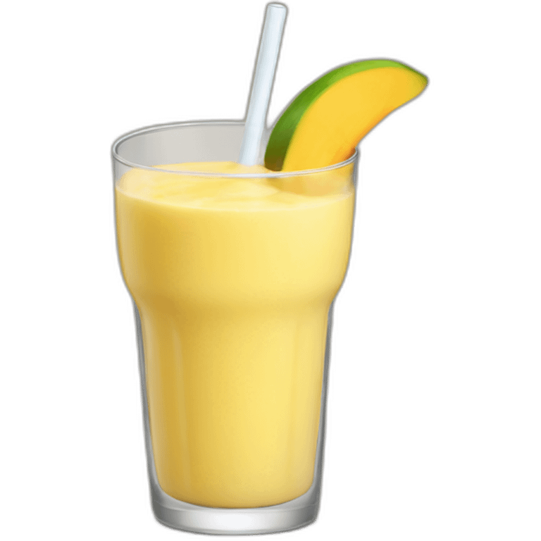 Mango lassi emoji