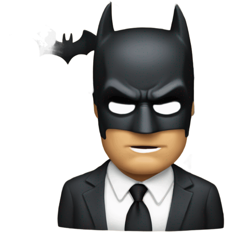 Trump Batman emoji