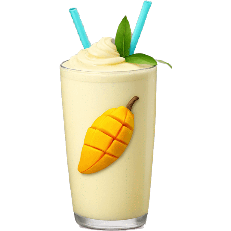 Mango lassi emoji