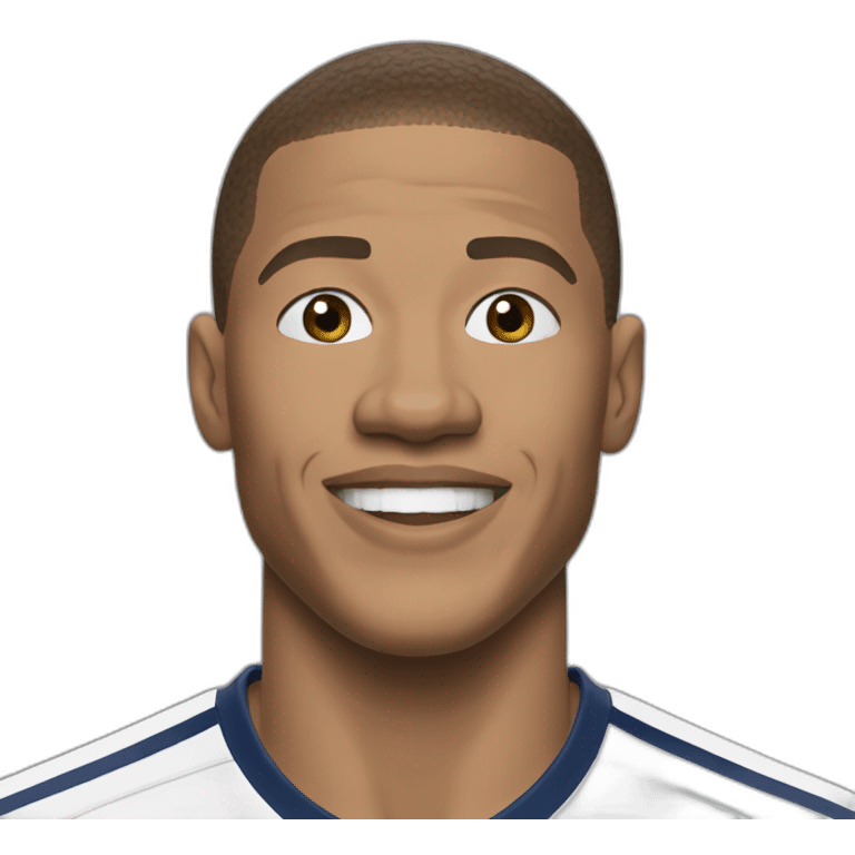 Mbappé célébration emoji