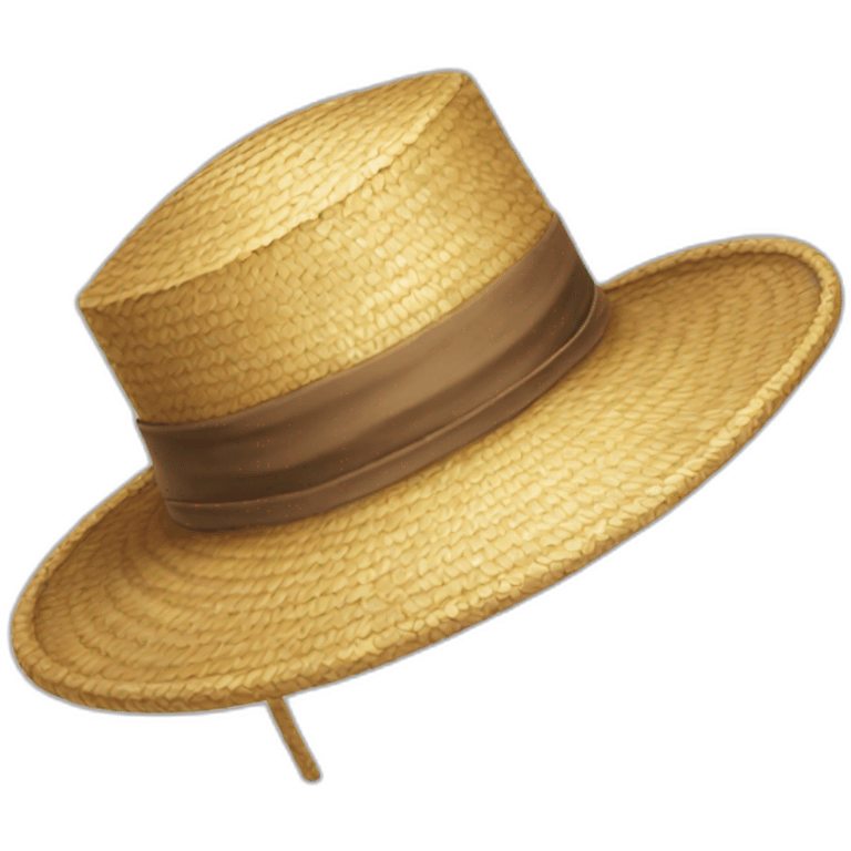 Luffy’s straw hat emoji