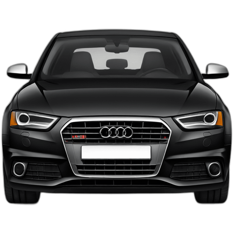 Audi a4 black emoji