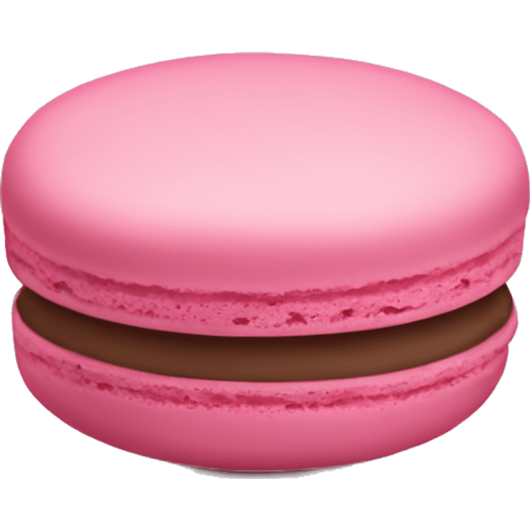 pink yummy macaron emoji