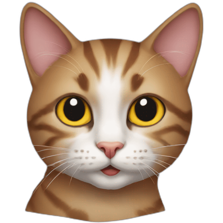 Cat halloween emoji