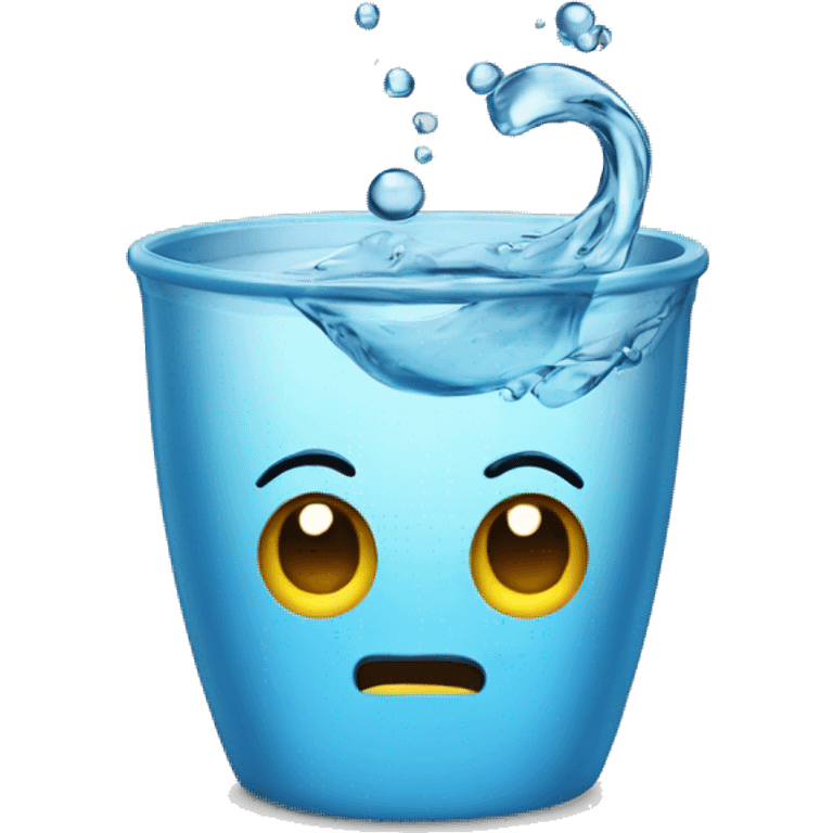 Water in a cup emoji