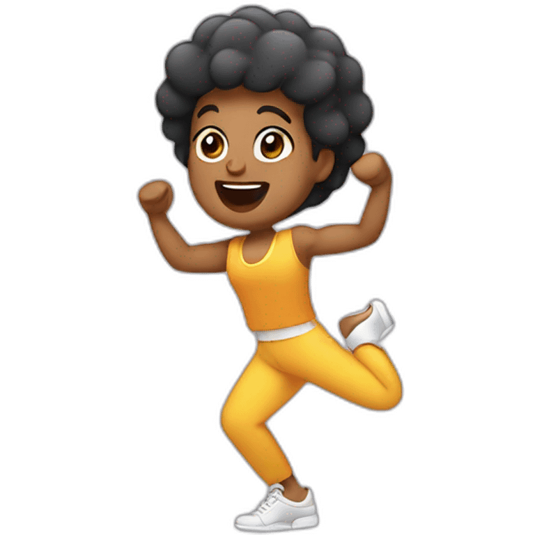 Disco excercise emoji