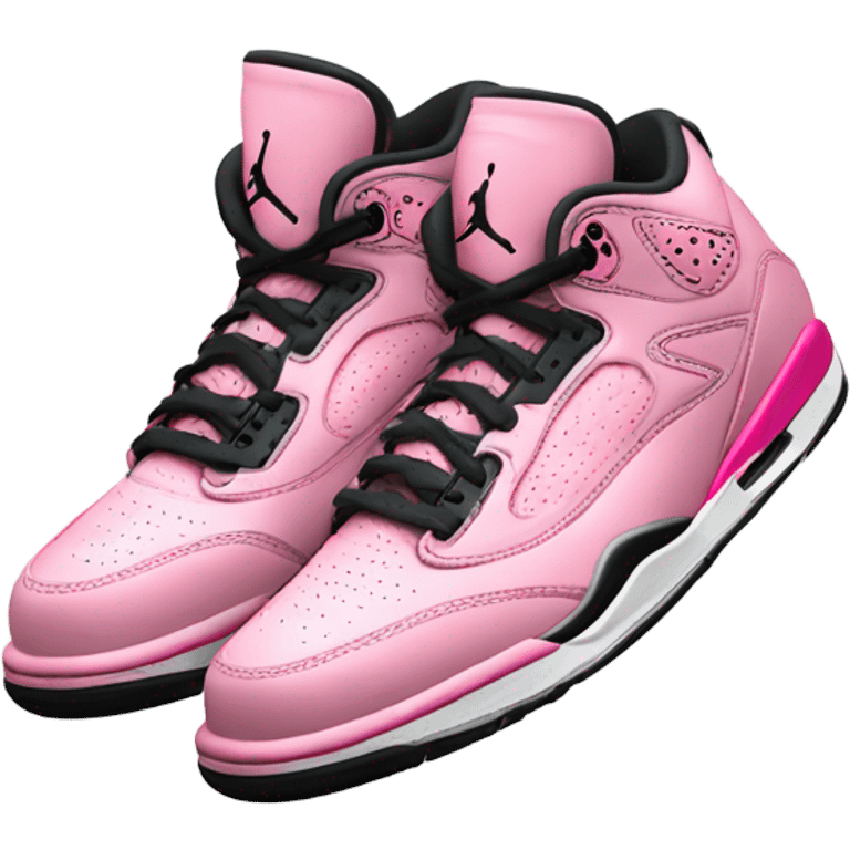 Pink Jordan shoes emoji