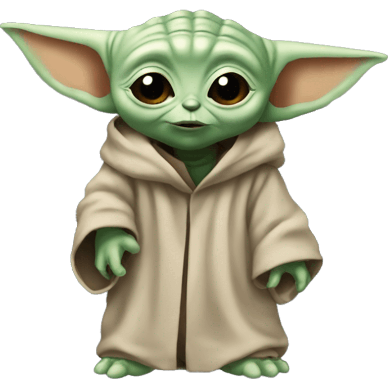 Baby yoda raacone emoji