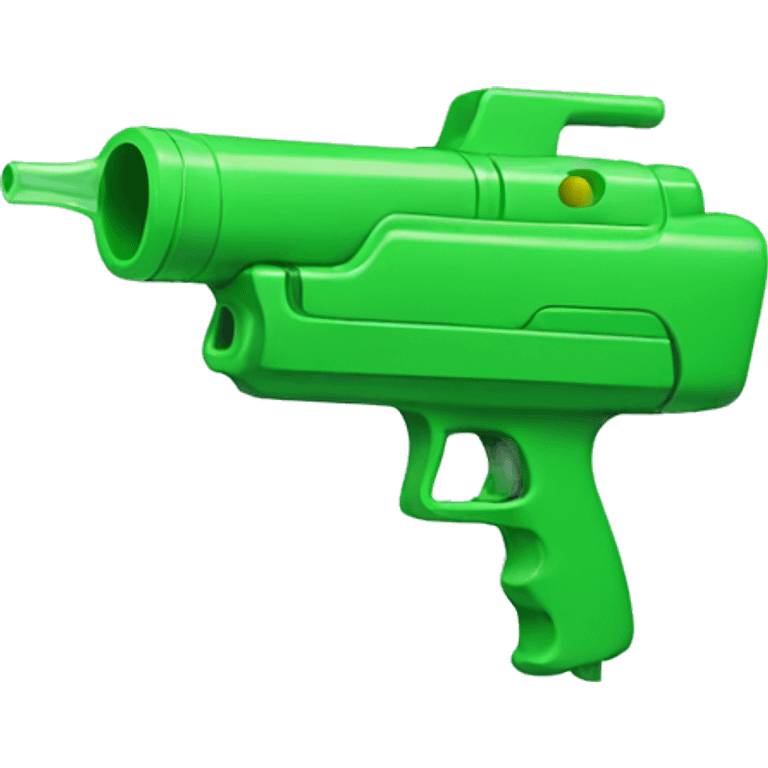 green water gun emoji