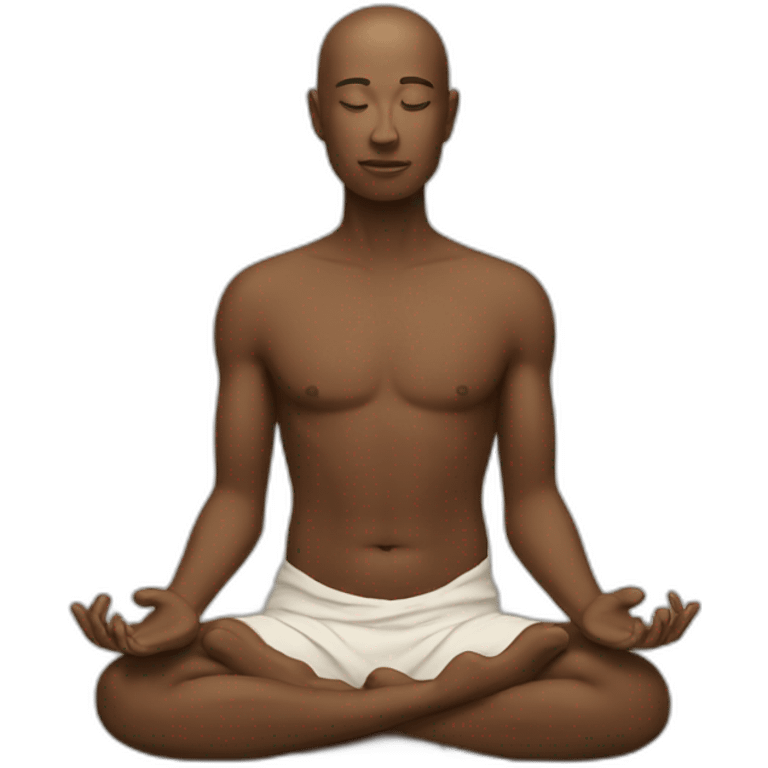 meditation emoji